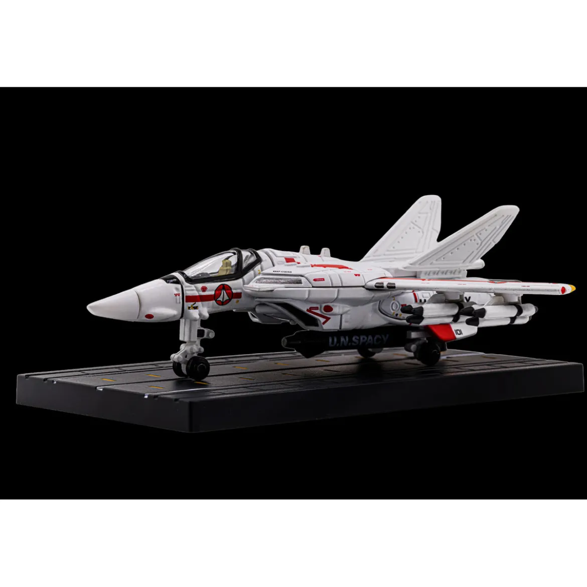Kids Logic Robotech Veritech VF-1J Fighter Mode Mini Metal 001