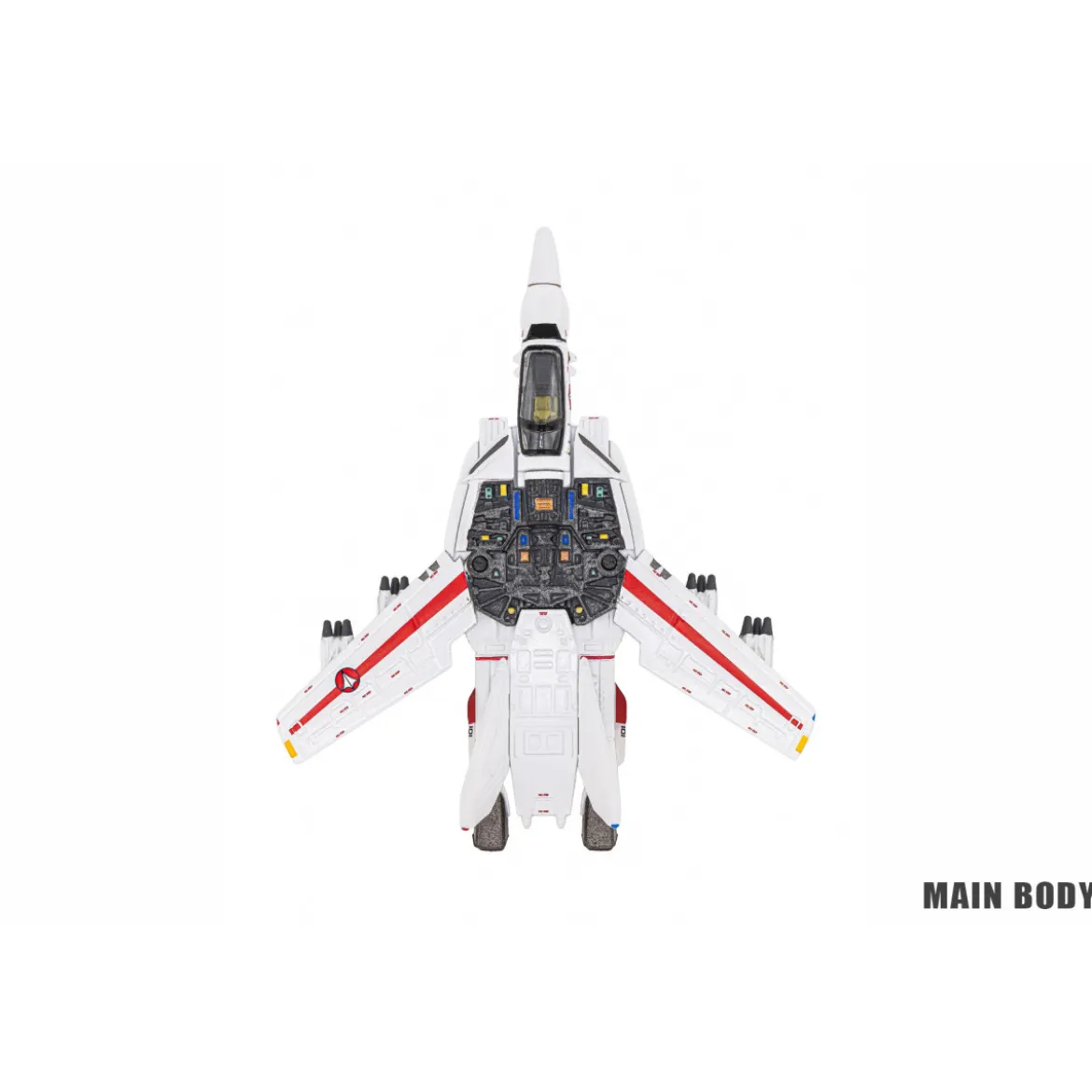 Kids Logic Robotech Veritech VF-1J Fighter Mode Mini Metal 001