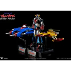 King Arts Diecast Uforobot Grendizer - Marine & Drill Spazer - Venusiak et Fossoirak - Goldorak