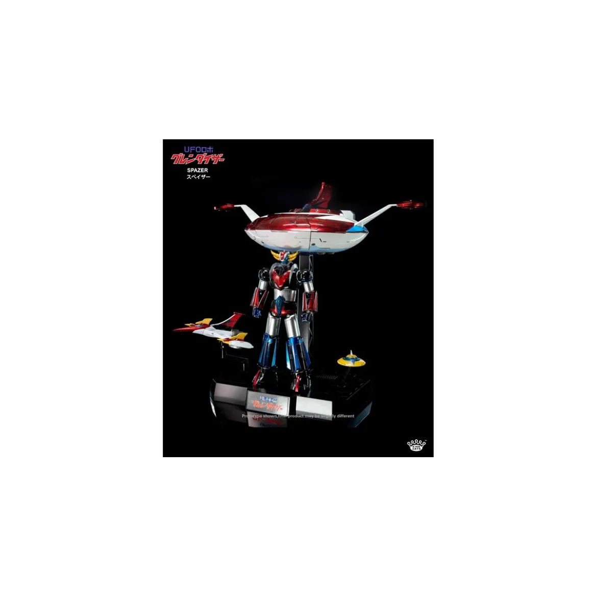 King Arts Diecast Uforobot Grendizer - SPAZER - Goldorak - 47cm