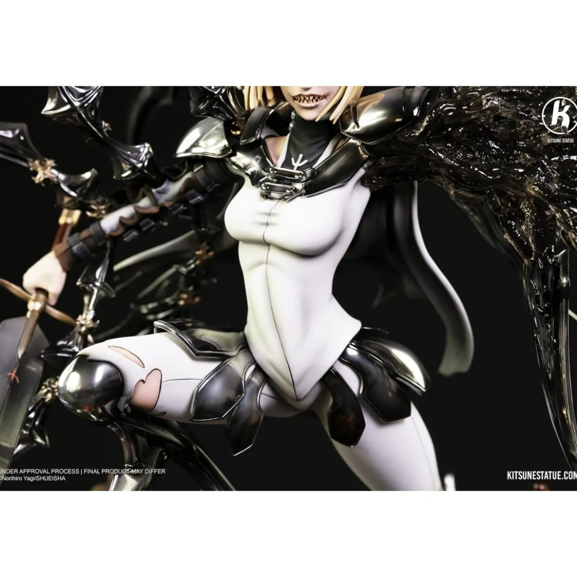 Kitsune - Claymore - Clare vs Rigaldo Statue 1/6 diorama