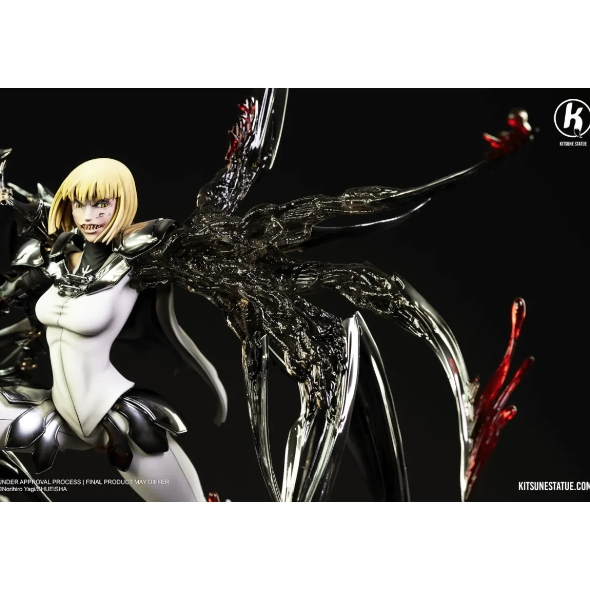 Kitsune - Claymore - Clare vs Rigaldo Statue 1/6 diorama