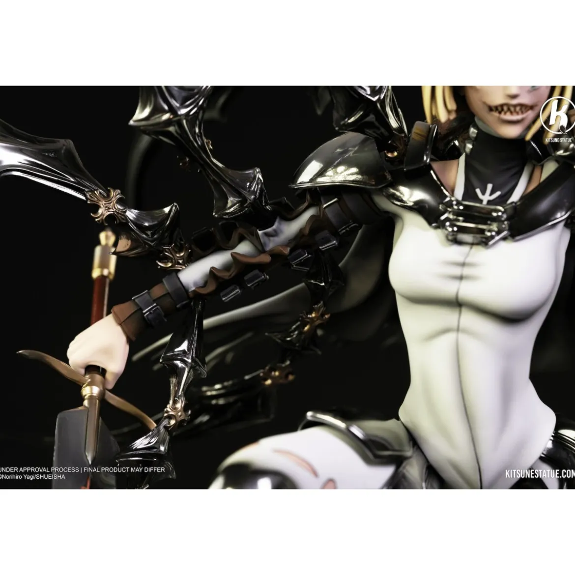 Kitsune - Claymore - Clare vs Rigaldo Statue 1/6 diorama