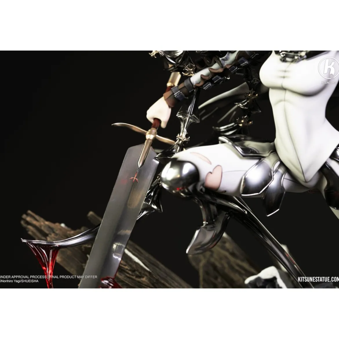 Kitsune - Claymore - Clare vs Rigaldo Statue 1/6 diorama