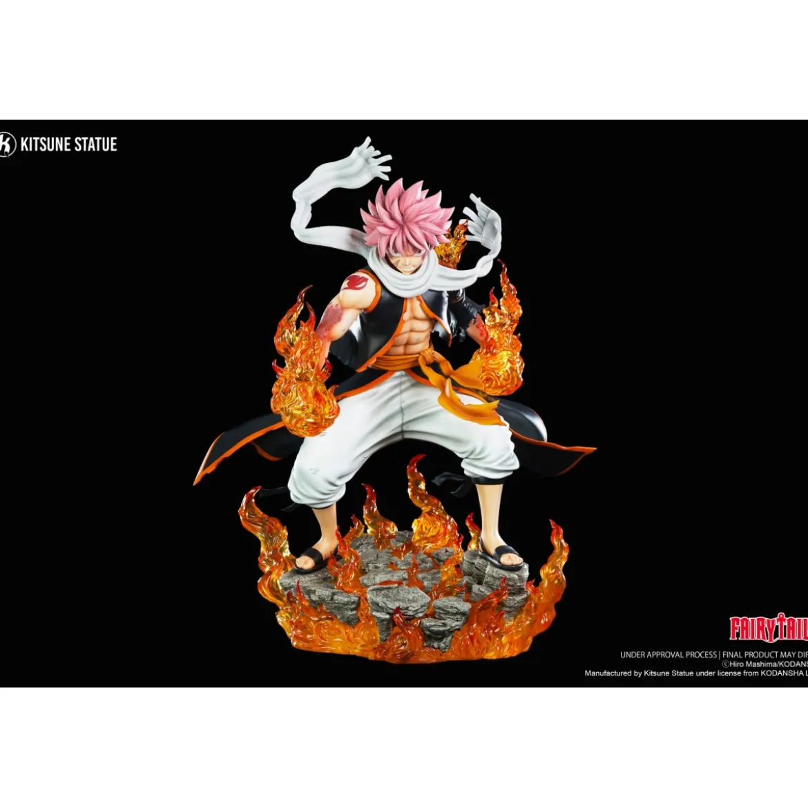 Kitsune - NATSU 1/4 Statue - Fairy Tail
