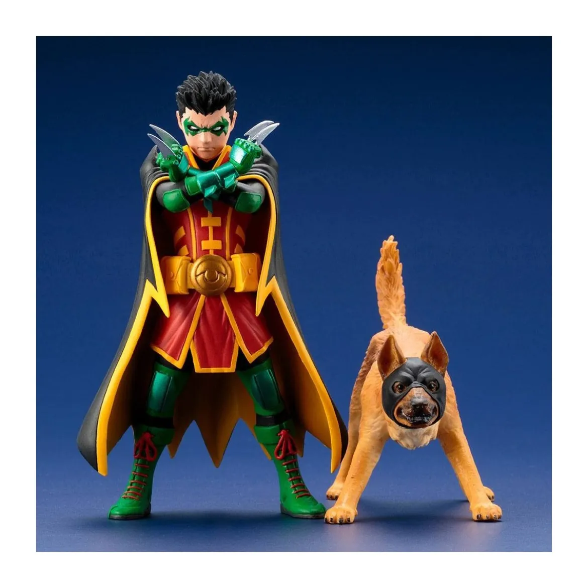 Kotobukiya ArtFx - DC Batman Robin et Ace the Bat-Hound