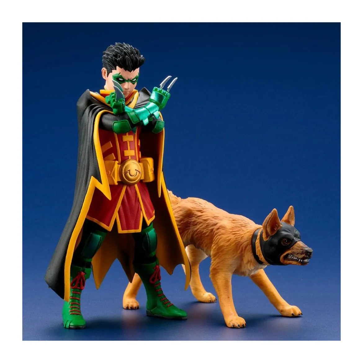 Kotobukiya ArtFx - DC Batman Robin et Ace the Bat-Hound