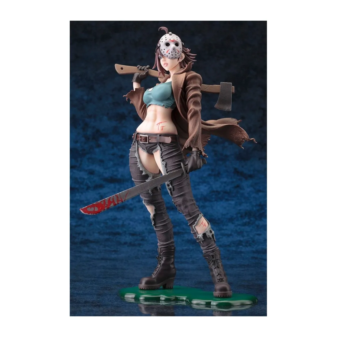 Kotobukiya Freddy vs. Jason Bishoujo Figurine PVC 1/7 Jason Voorhees - 2nd edition