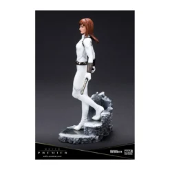 Kotobukiya Marvel Universe - Black Widow White Costume Limited Edition - ARTFX Premier 1/10