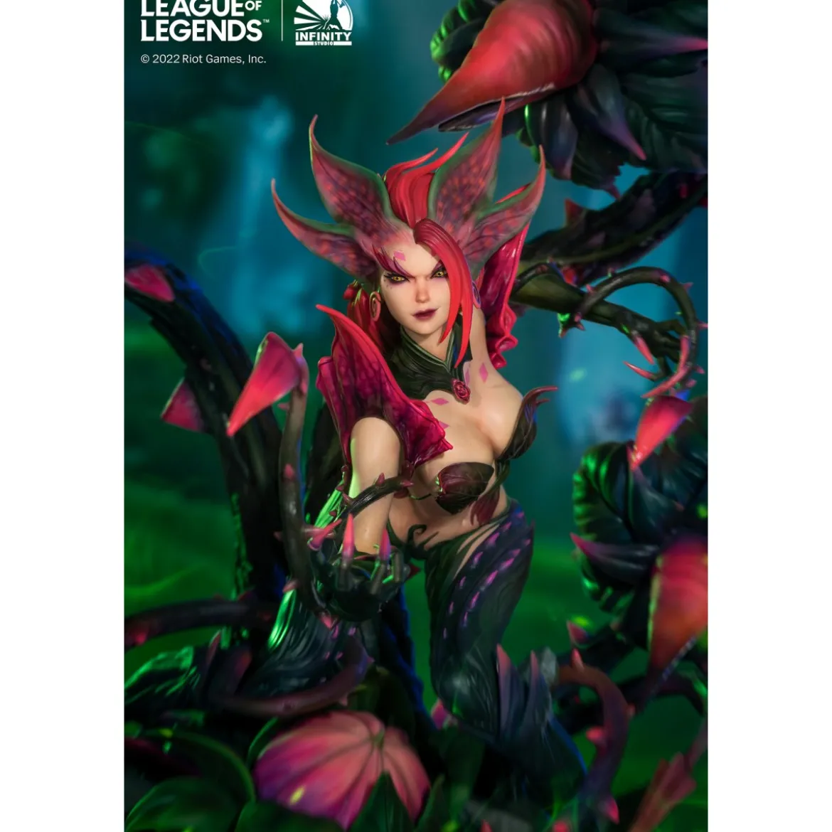 League of Legends Rise of the Thorns Zyra 1/4 Scale Limited Edition Statue