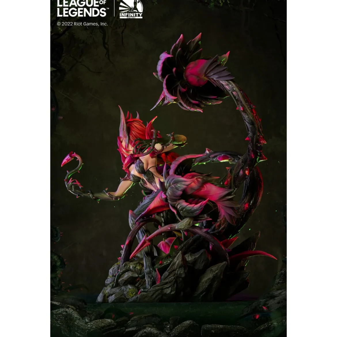 League of Legends Rise of the Thorns Zyra 1/4 Scale Limited Edition Statue