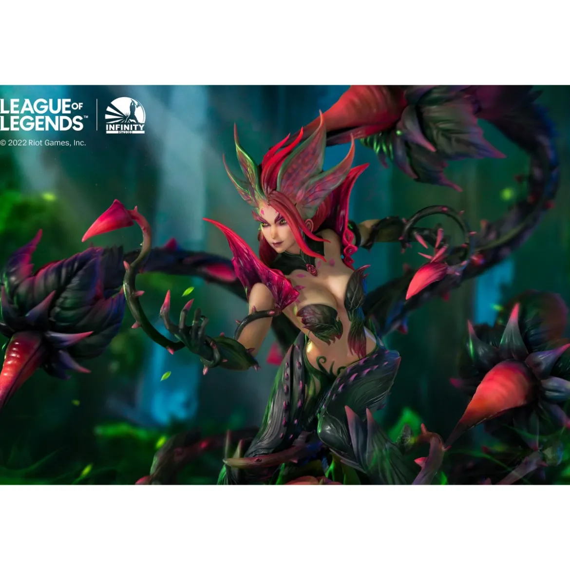 League of Legends Rise of the Thorns Zyra 1/4 Scale Limited Edition Statue