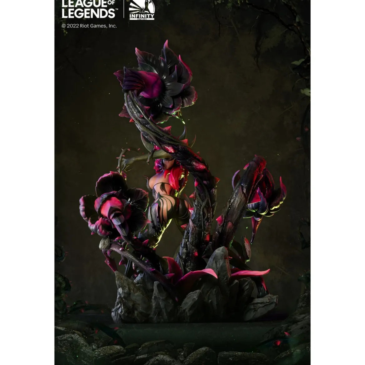 League of Legends Rise of the Thorns Zyra 1/4 Scale Limited Edition Statue