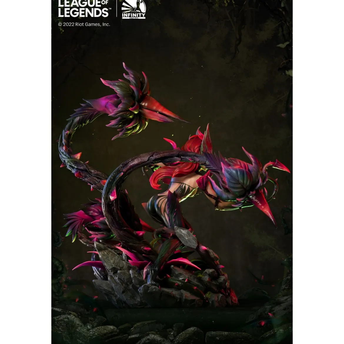League of Legends Rise of the Thorns Zyra 1/4 Scale Limited Edition Statue