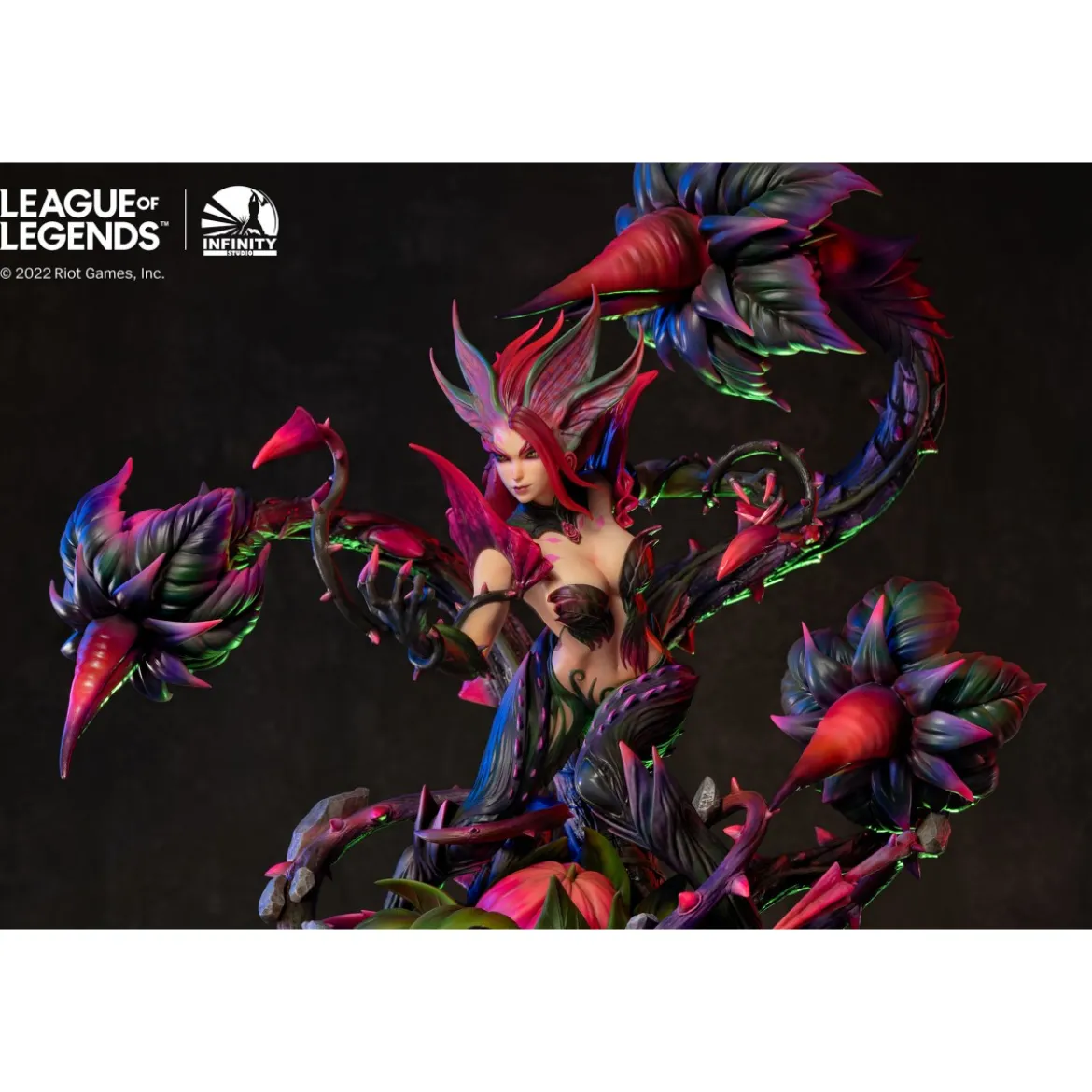 League of Legends Rise of the Thorns Zyra 1/4 Scale Limited Edition Statue