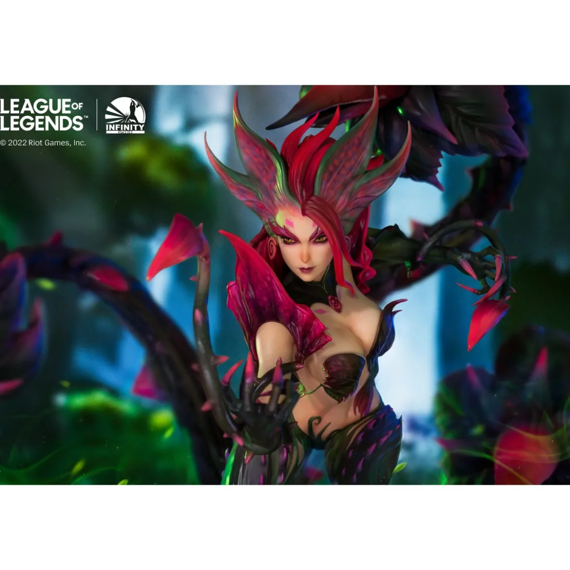 League of Legends Rise of the Thorns Zyra 1/4 Scale Limited Edition Statue
