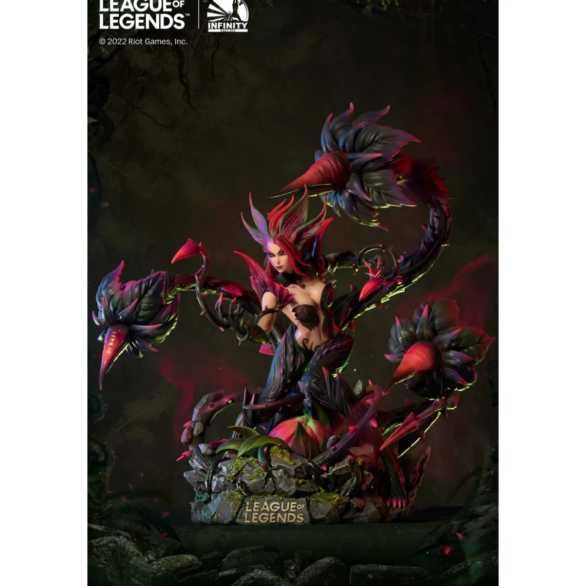 League of Legends Rise of the Thorns Zyra 1/4 Scale Limited Edition Statue