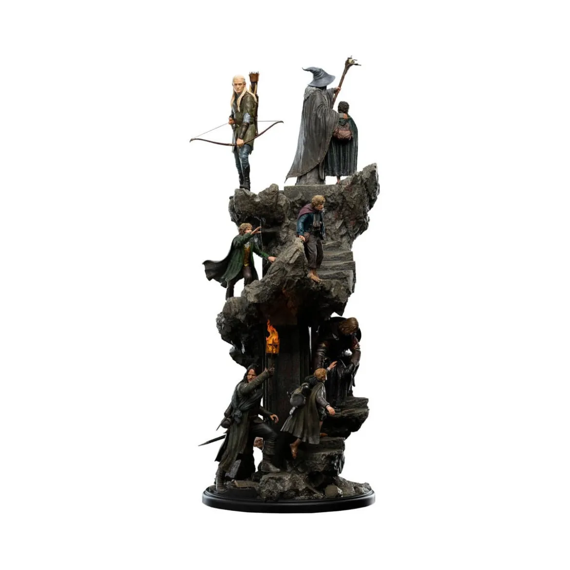 Le Seigneur des Anneaux statuette Masters Collection - The Fellowship of the Ring Limited Edition 1/6