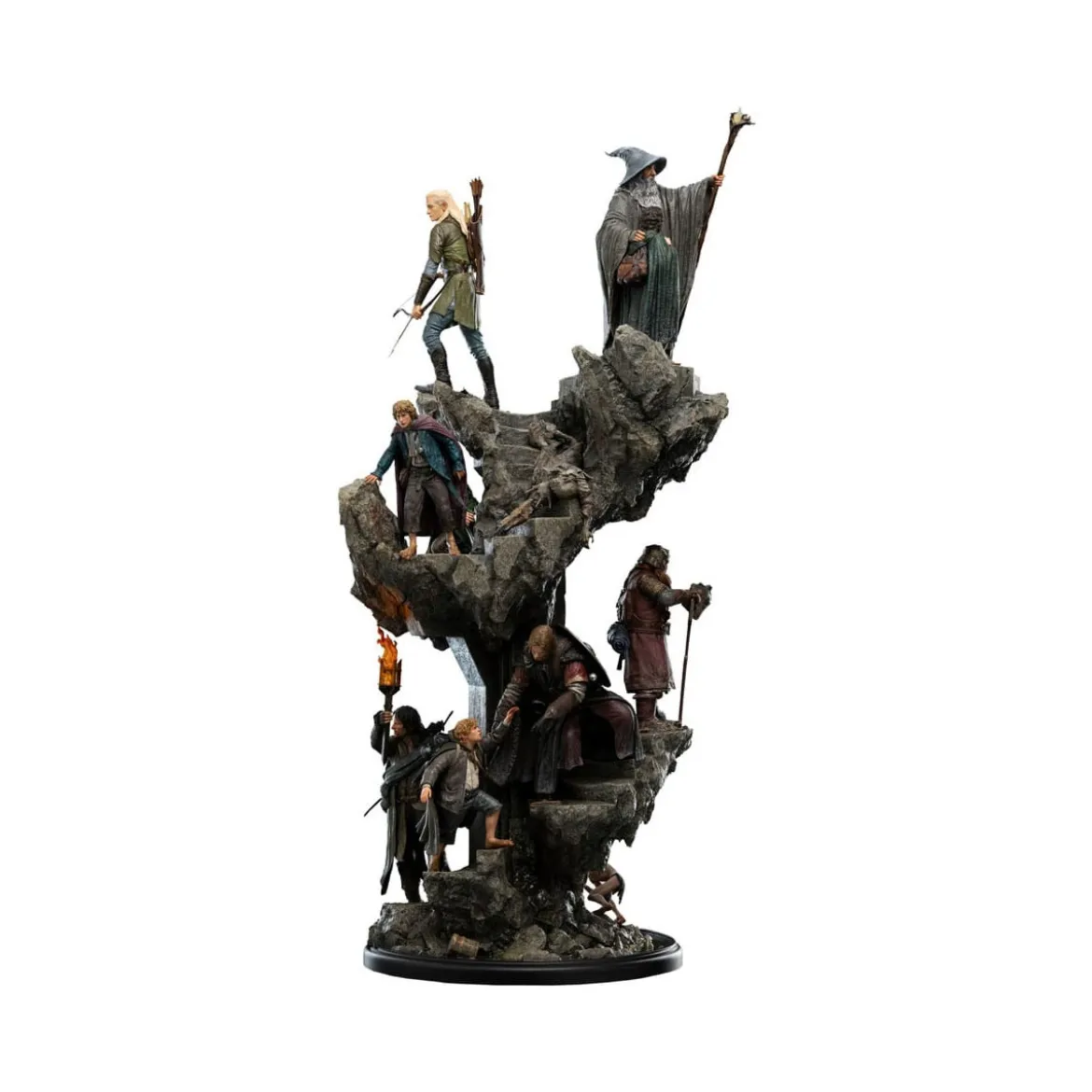 Le Seigneur des Anneaux statuette Masters Collection - The Fellowship of the Ring Limited Edition 1/6