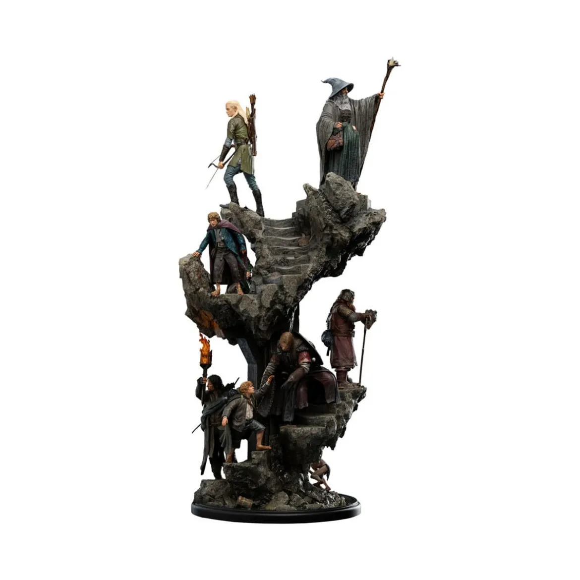 Le Seigneur des Anneaux statuette Masters Collection - The Fellowship of the Ring Limited Edition 1/6