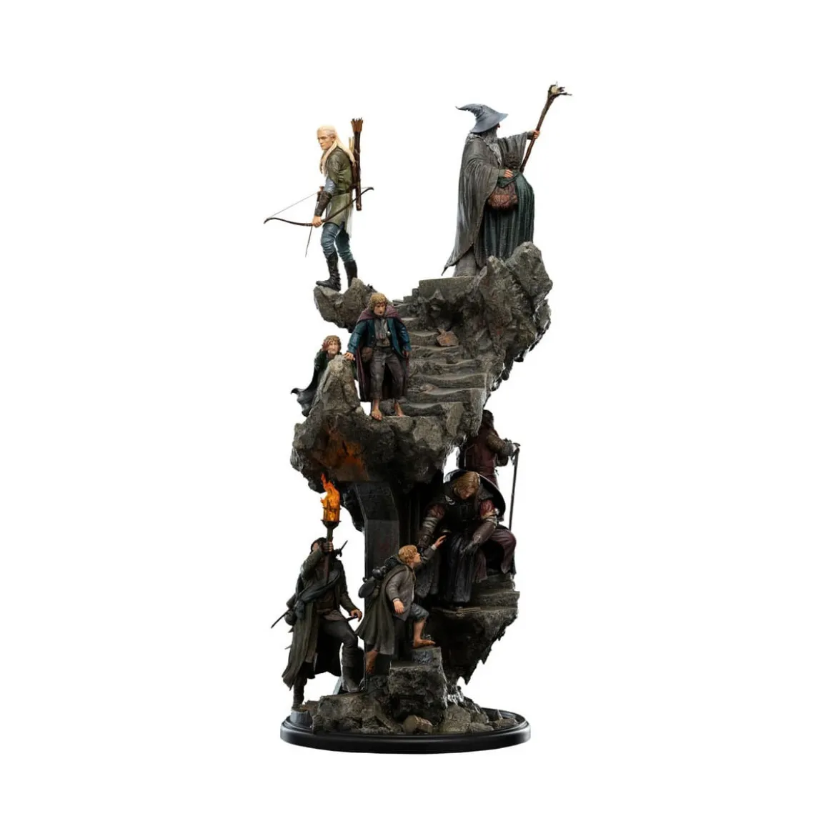 Le Seigneur des Anneaux statuette Masters Collection - The Fellowship of the Ring Limited Edition 1/6