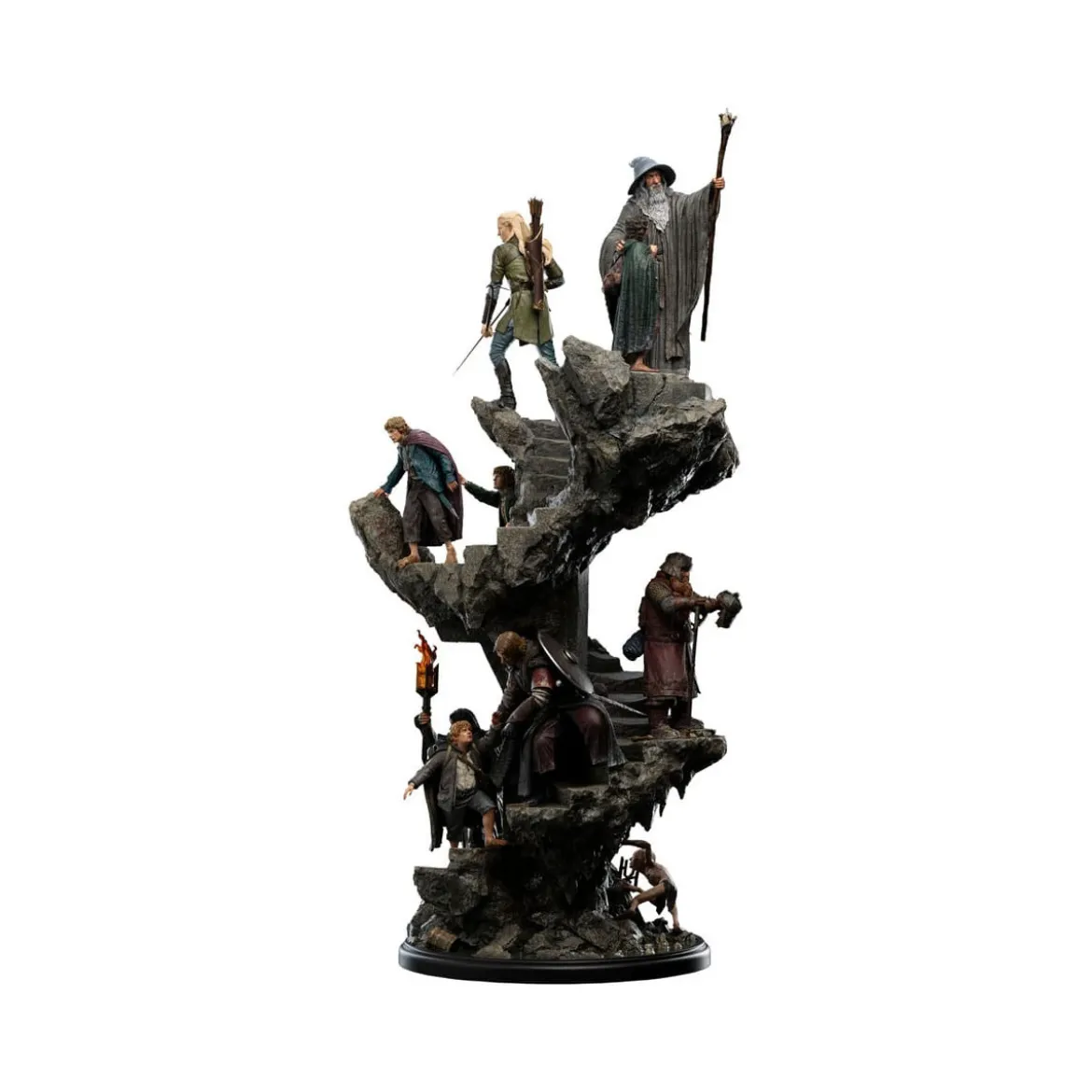 Le Seigneur des Anneaux statuette Masters Collection - The Fellowship of the Ring Limited Edition 1/6
