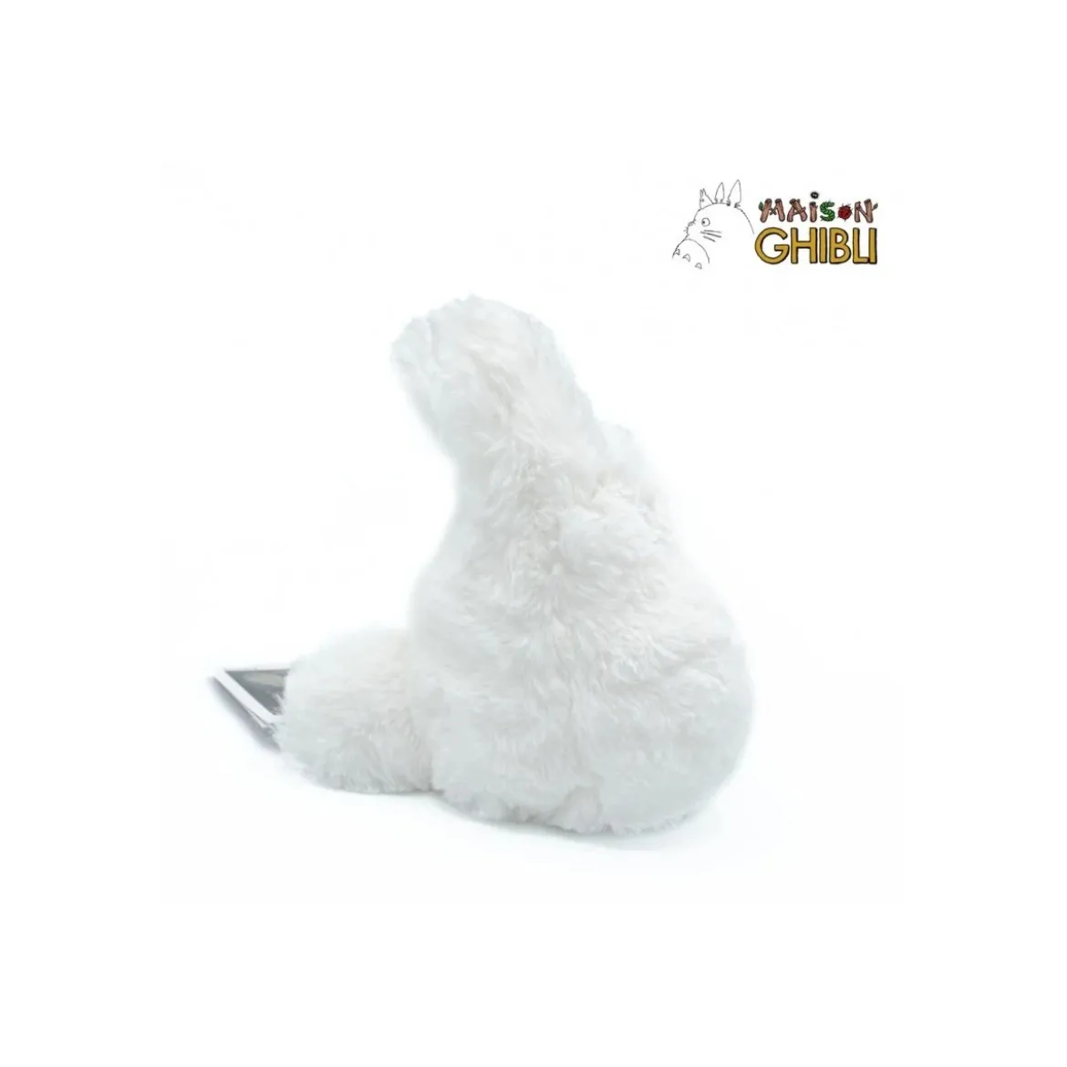 Maison Ghibli Peluche Nakayoshi Totoro Blanc S - Mon Voisin Totoro