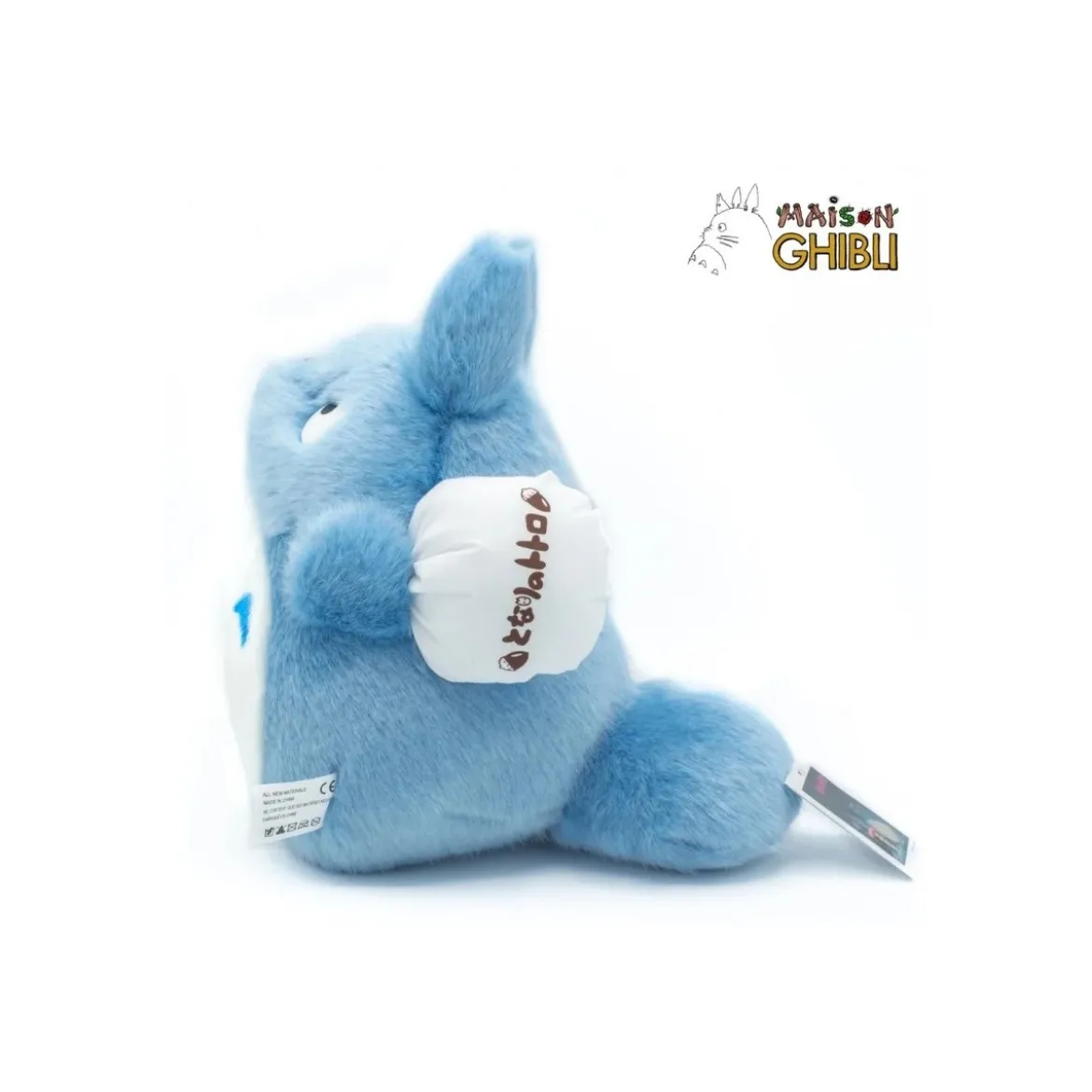 Maison Ghibli Peluche Totoro Bleu avec baluchon - Mon Voisin Totoro