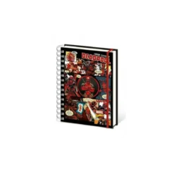 Marvel Cahier A5 Deadpool Comic Images