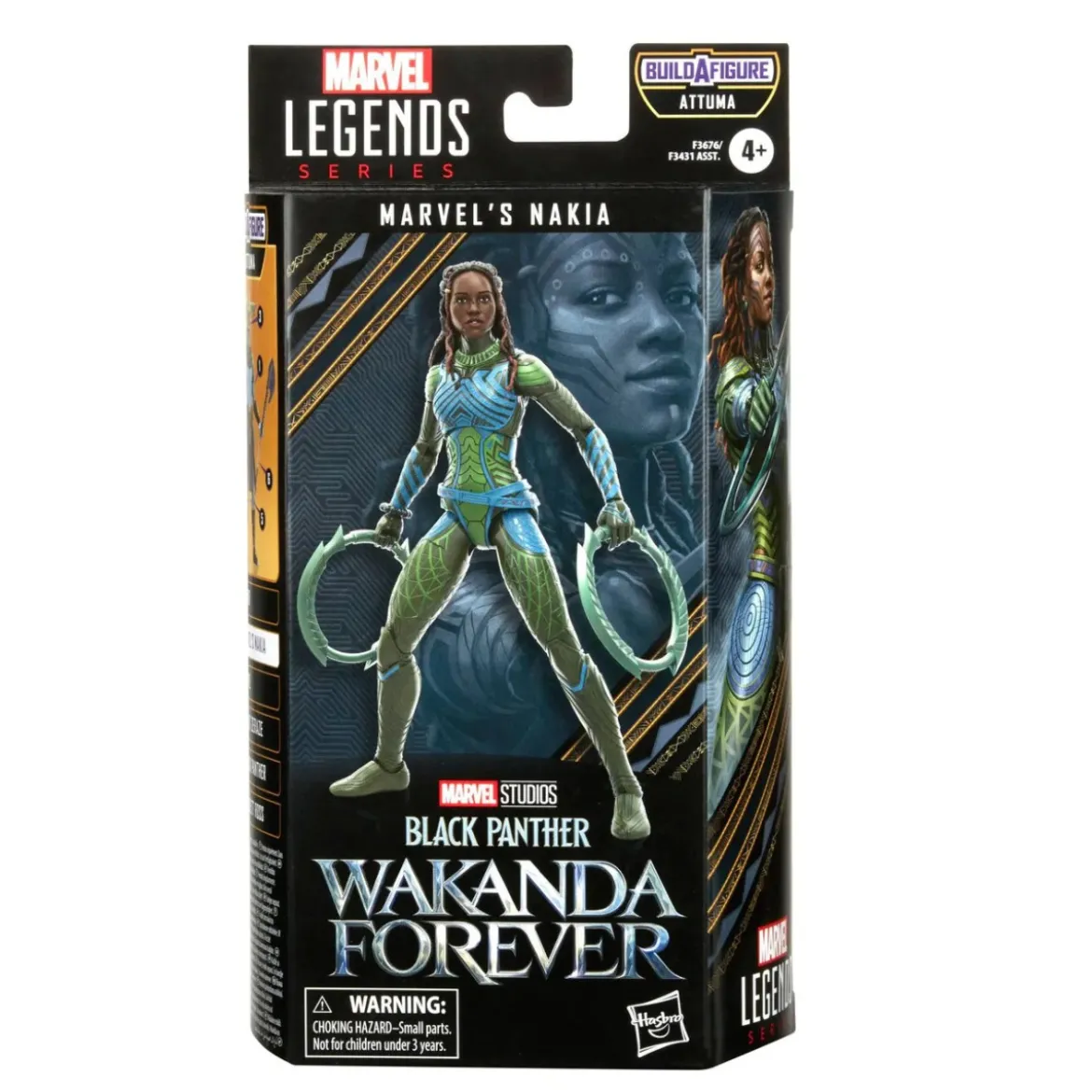 Marvel Legends - ATTUMA WAVE - Black Panther 2 Wakanda Forever - serie de 6 figurines