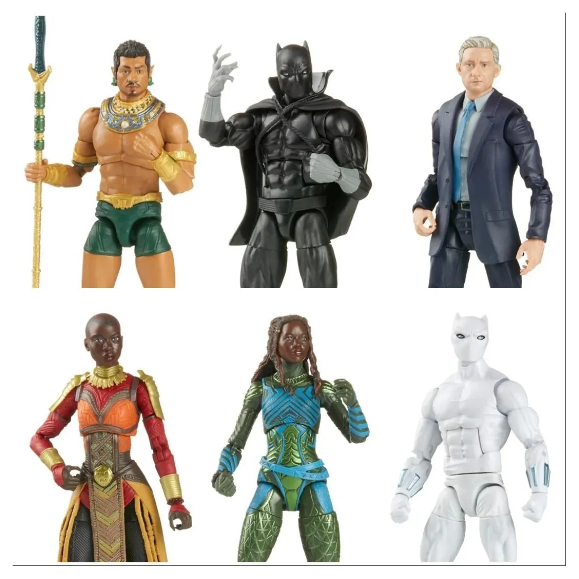 Marvel Legends - ATTUMA WAVE - Black Panther 2 Wakanda Forever - serie de 6 figurines