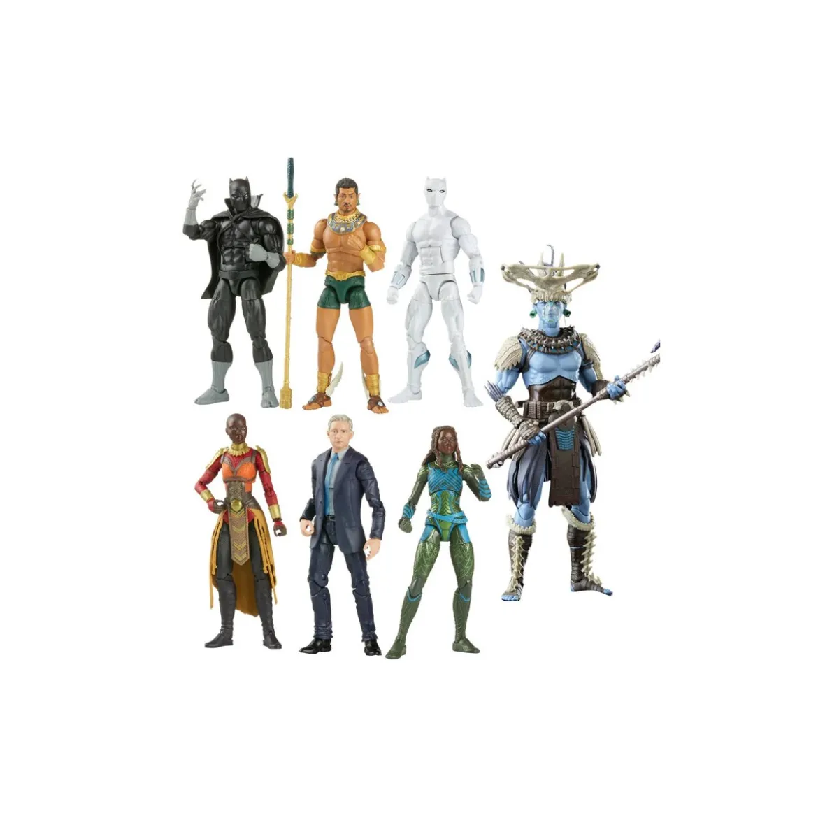 Marvel Legends - ATTUMA WAVE - Black Panther 2 Wakanda Forever - serie de 6 figurines