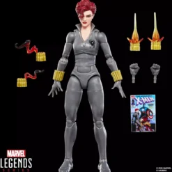 Marvel Legends - Black Widow (grey uniform) - Mini Comics Wave 2