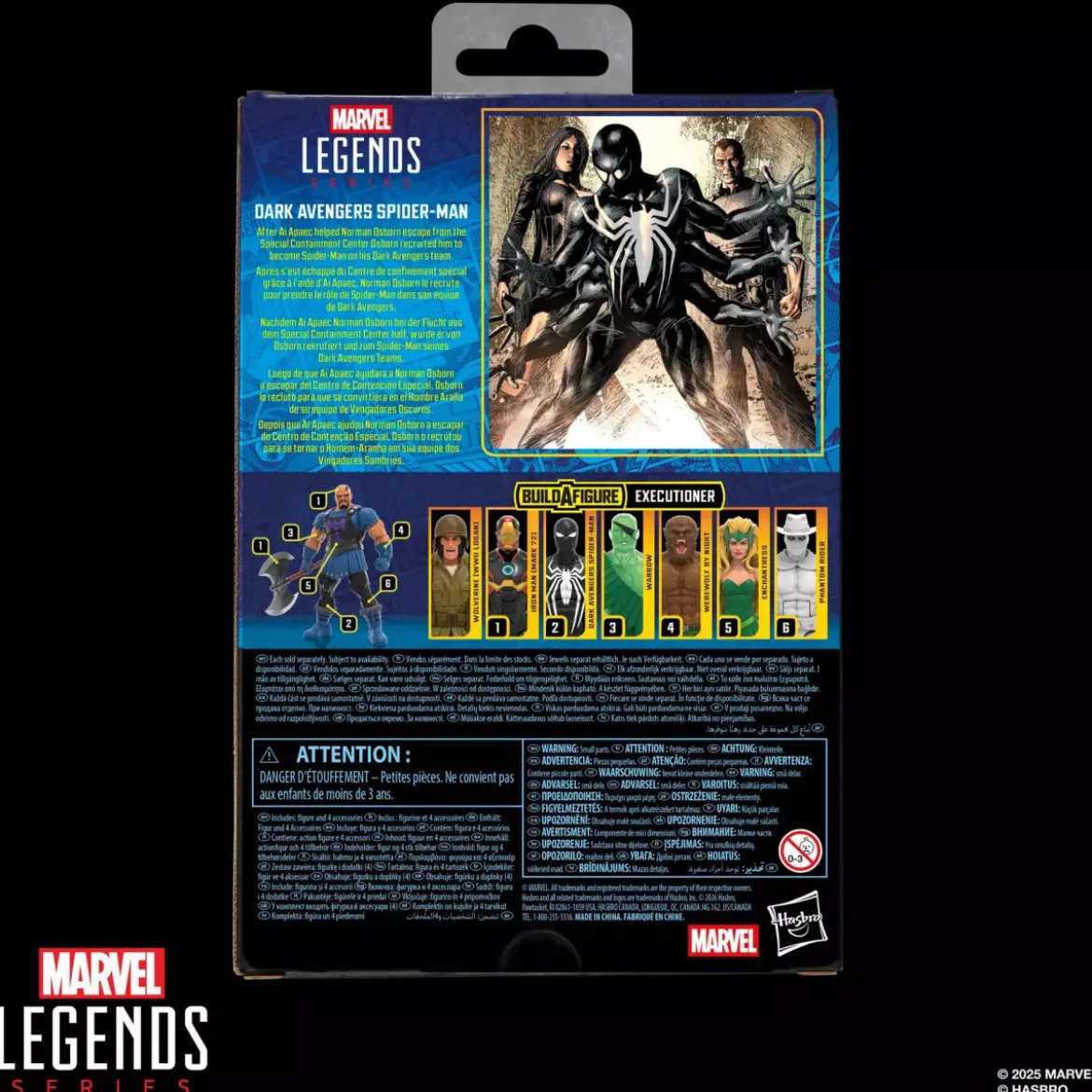 Marvel Legends - Dark Avenger Spider-Man - Executioner BAF
