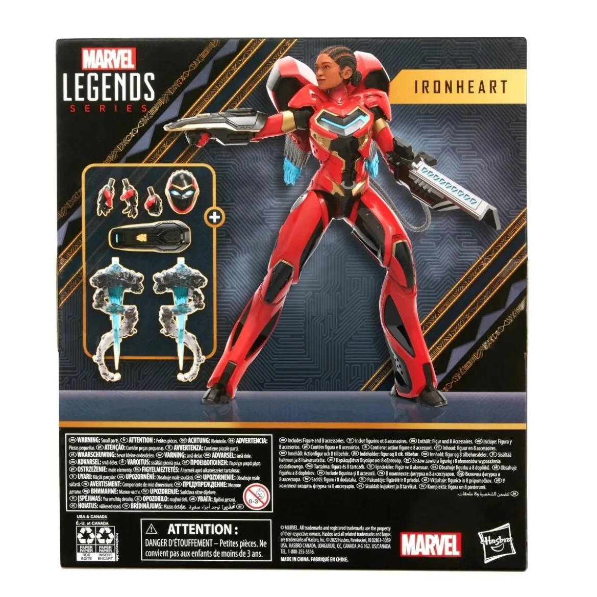 Marvel Legends Deluxe - Iron Heart - Black Panther 2 Wakanda Forever