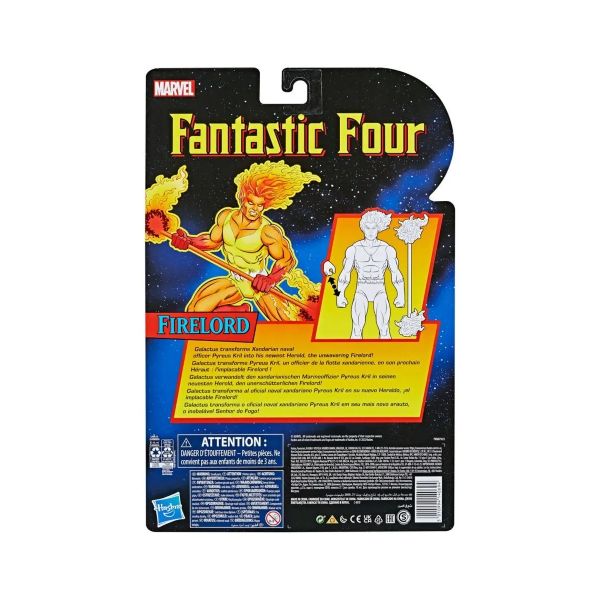 Marvel Legends - Firelord - Fantastic Four - Les 4 Fantastiques