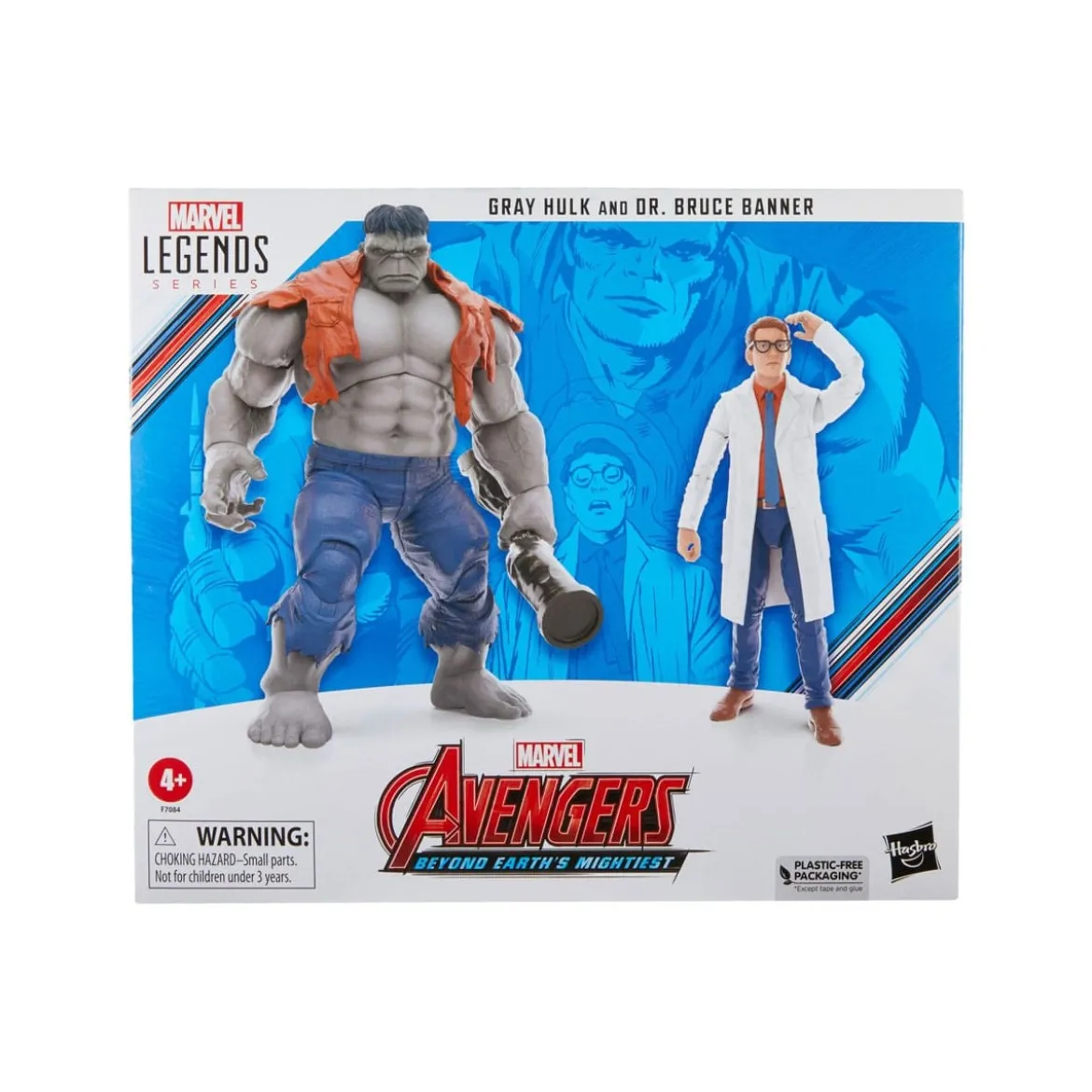 Marvel Legends - GRAY HULK & DR. BRUCE BANNER - Avengers: Beyond Earth's Mightiest