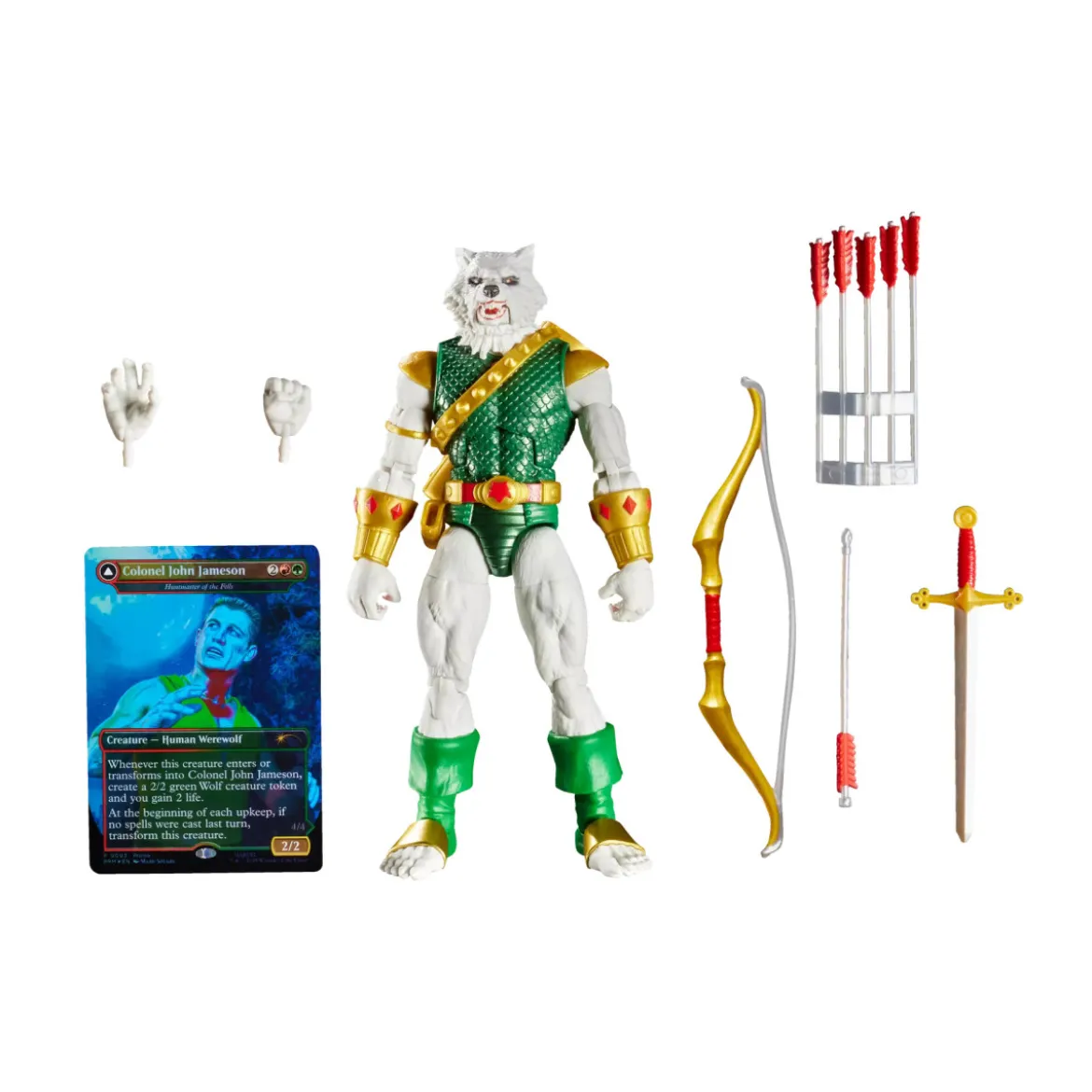 Marvel Legends - Magic: The Gathering Agent Man-Wolf