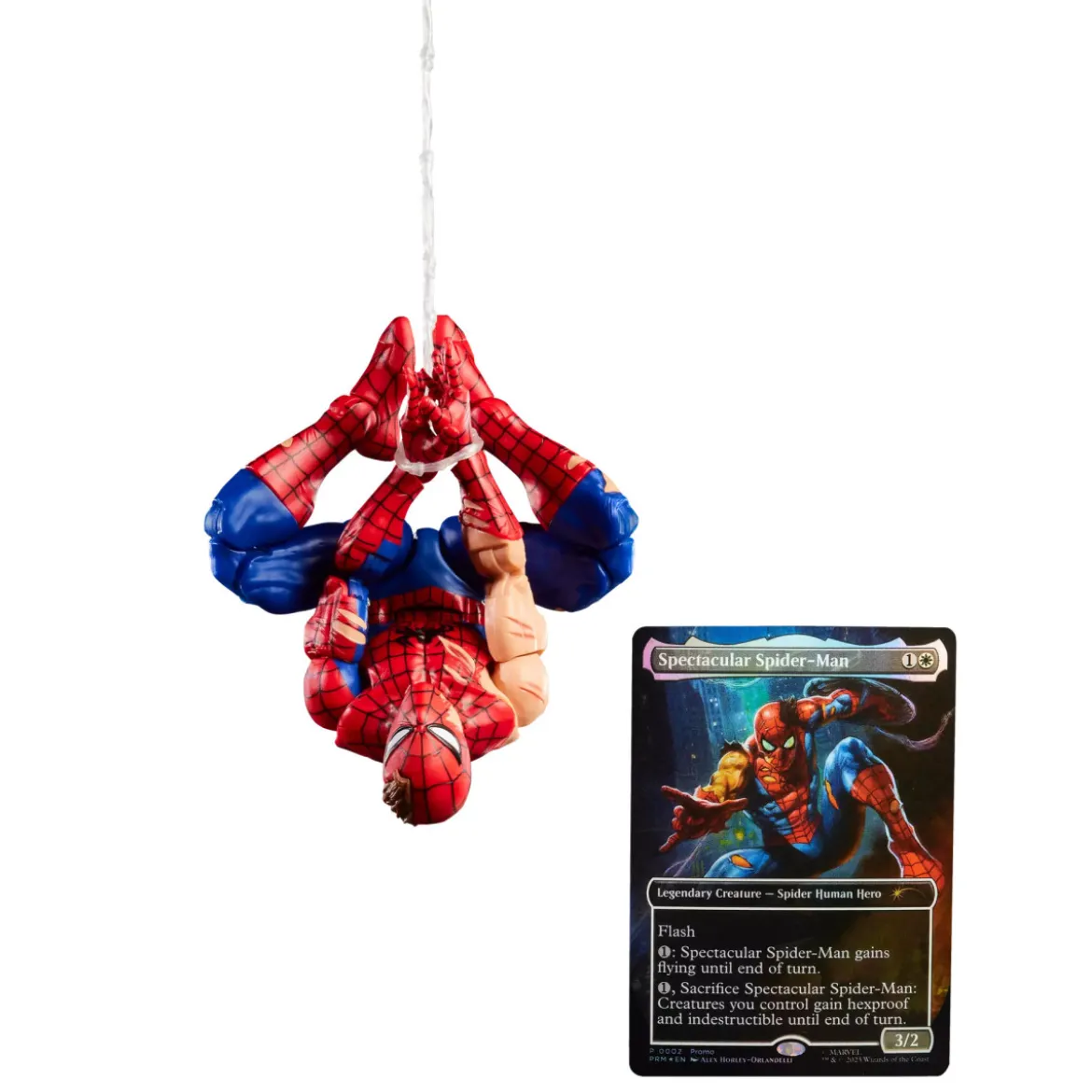 Marvel Legends - Magic: The Gathering Battle Damaged Spider-Man