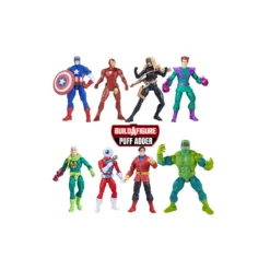 Marvel Legends - PUFF ADDER WAVE - The Avengers Classic Comic - serie de 7 figurines