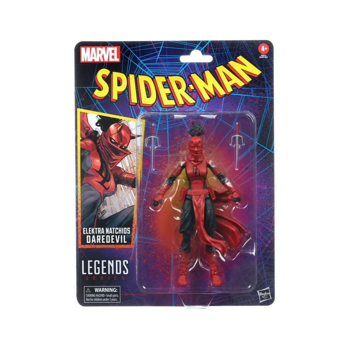 Marvel Legends Retro Collection - Elektra Natchios Daredevil - Spider-Man