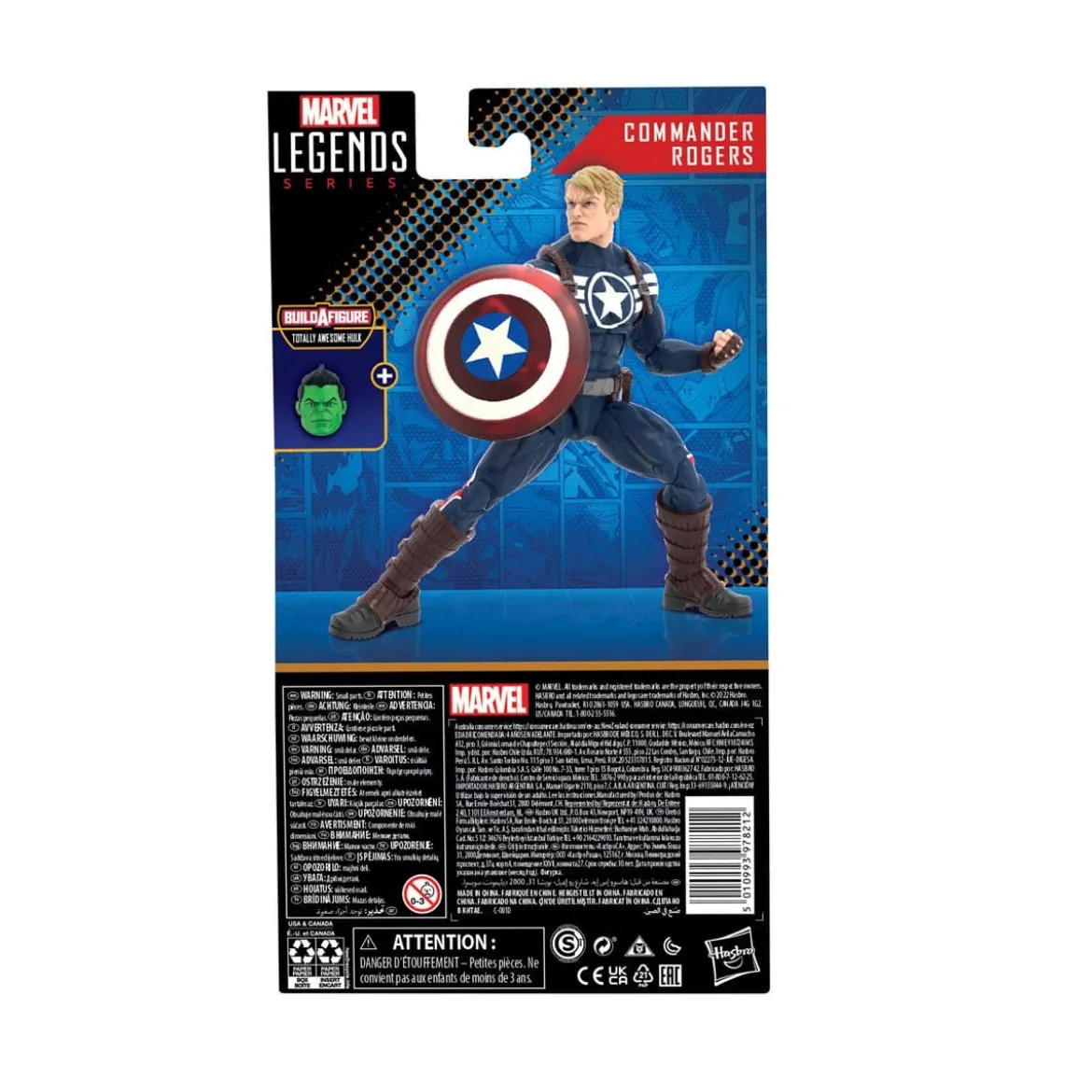 Marvel Legends Series - COMMANDER ROGERS - Totally Awesome Hulk Wave