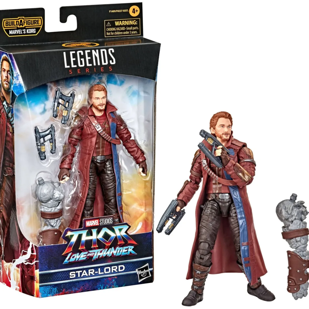 Marvel Legends Series - Starlord - Korg Build a Figure - Thor: Love & Thunder
