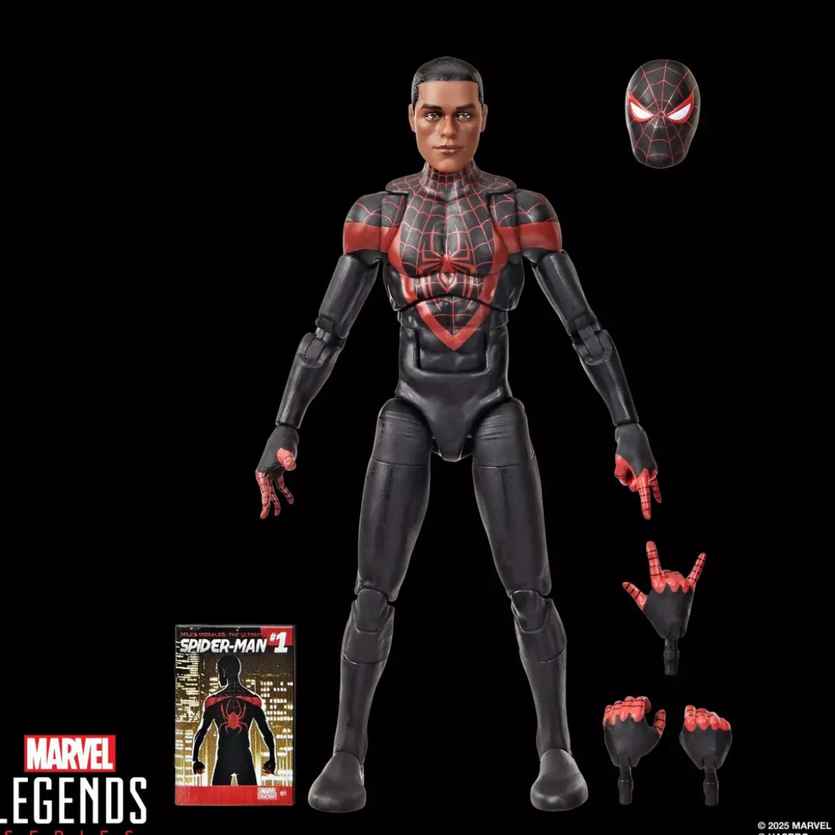 Marvel Legends Series - Ultimate Miles Morales Spider-Man Mini Comics Wave