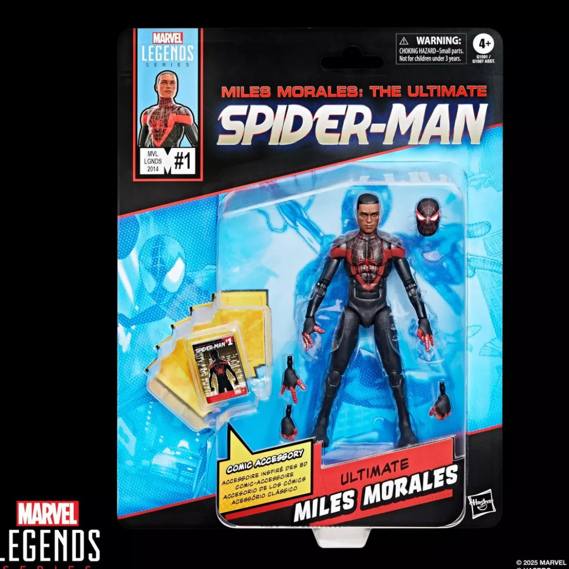Marvel Legends Series - Ultimate Miles Morales Spider-Man Mini Comics Wave