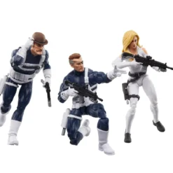 Marvel Legends - S.H.I.E.L.D. 3 pack - Sharon Carter - Nick Fury - Dum Dum Dugan