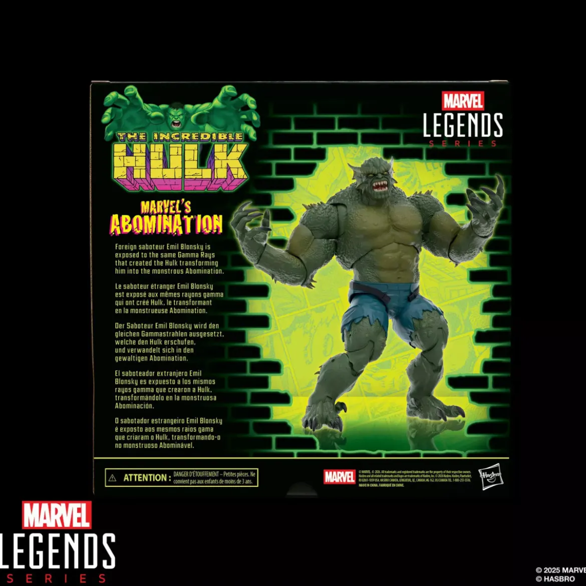 Marvel Legends The Incredible Hulk - Abomination