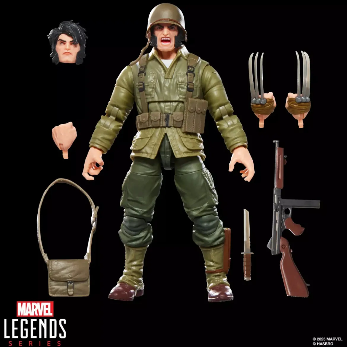Marvel Legends - Wolverine (WWII Logan) - Executionner BAF