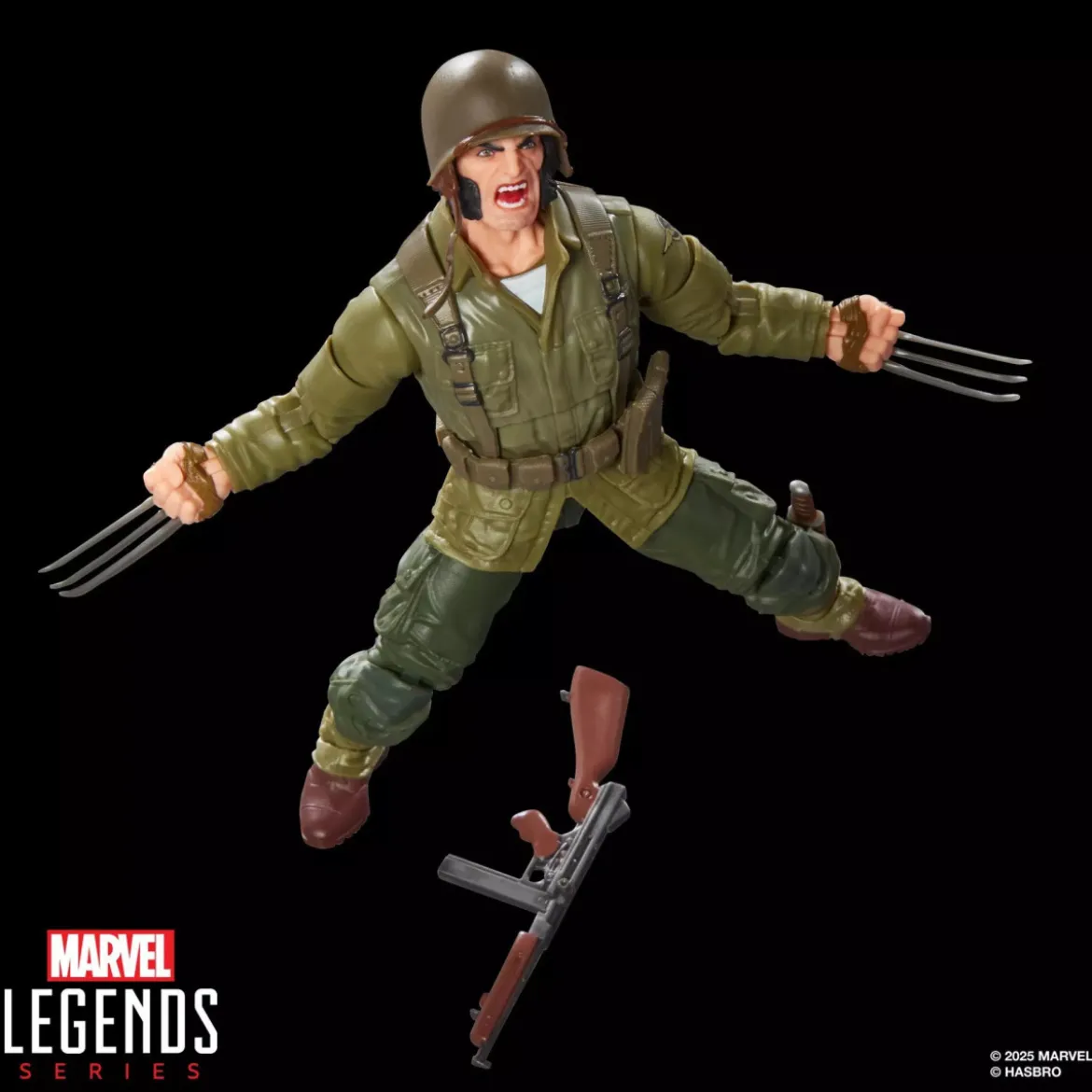 Marvel Legends - Wolverine (WWII Logan) - Executionner BAF