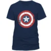 Marvel T-Shirt Captain America pour femme